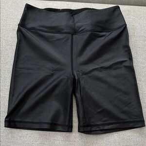Sleek Black Women's Bike Shorts